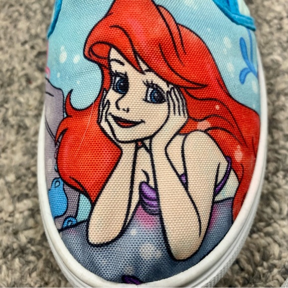 Disney The Little Mermaid Ariel Slip-On Sneakers - Picture 7 of 8
